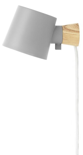 Nástenné Svietidlo Normann Copenhagen, Sivá, Obývacia izba, Kov