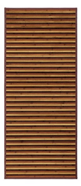 Bambusový behúň v hnedo-horčicovej farbe 75x175 cm – Casa Selección