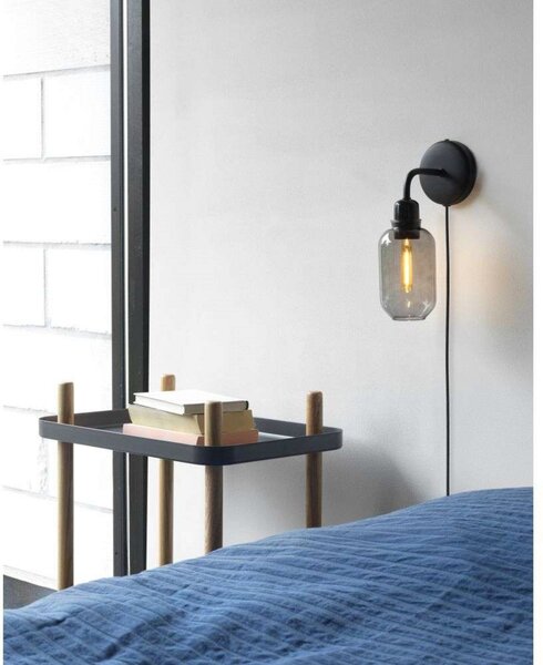 Nástenné Svietidlo Normann Copenhagen, Sivá, Obývacia izba, Kov