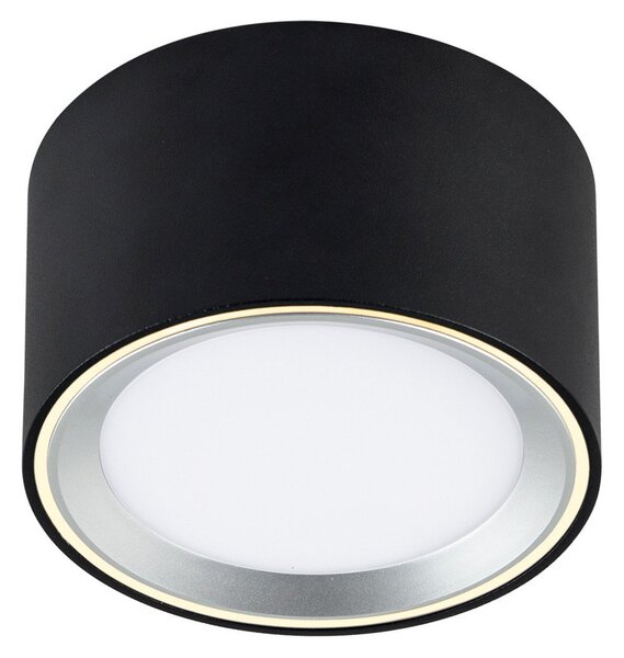 Stropné Lampa Nordlux, Fallon, stmievateľné, Čierna, Obývacia izba, Kov