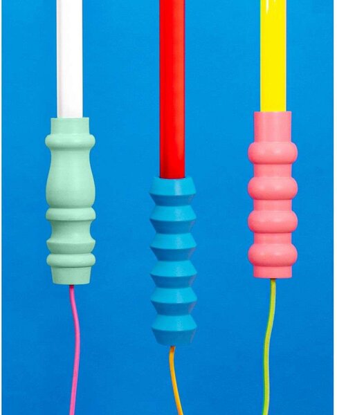 Stolové Lampa SELETTI, Modrá, Obývacia izba, Sklo