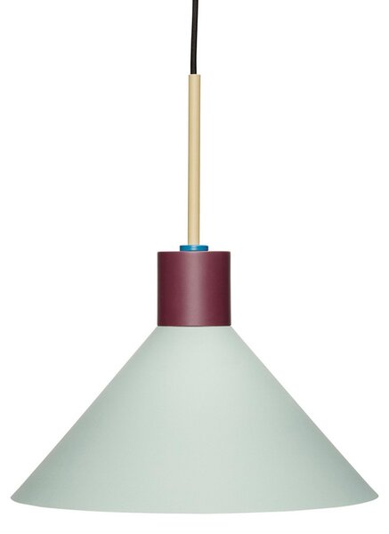 Závesné svietidlá Hübsch, Crayon, stmievateľné, Modrá, Jedáleň, Kov, Dizajnový