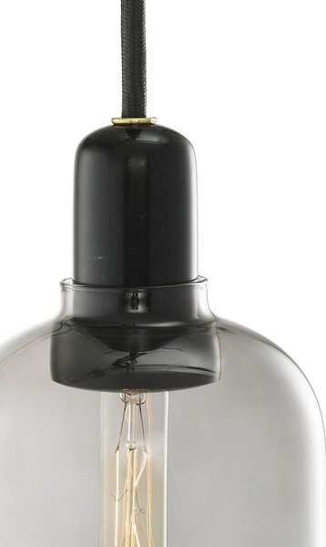 Závesné svietidlá Normann Copenhagen, Sivá, Obývacia izba, Sklo