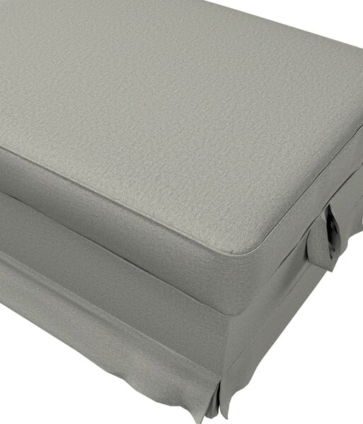 Poťah na podnožku Ektorp Bromma farba produktu sivá látka zapletaná