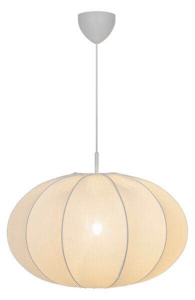 Závesné svietidlá Nordlux, Aeron, stmievateľné, Biela, Spálňa, Tkanina / Textil