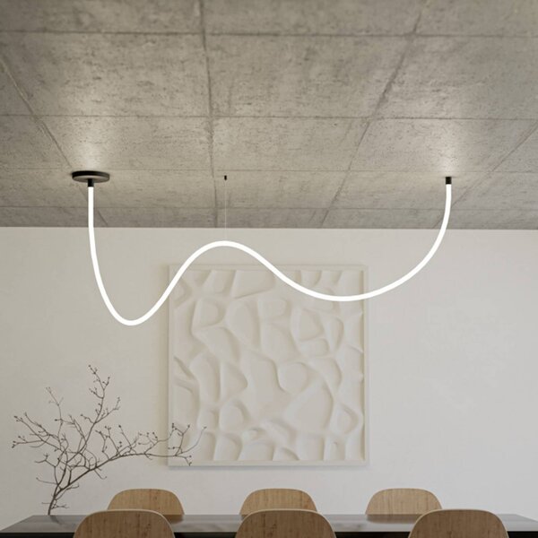 EGLO Svetelný reťazec LED GLOW, dĺžka 300 cm, 4 000 K, Biela / opálová, Obývacia izba / jedáleň, Plast