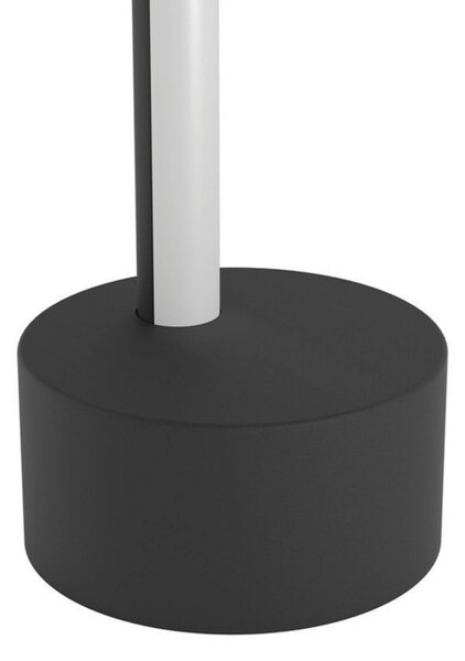EGLO connect inteligentná LED stolová lampa FLATRON-Z, čierna, 45 cm, Čierna, Obývacia izba / jedáleň, kov