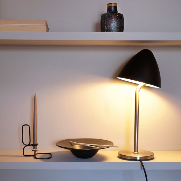 Stolové Lampa Dyberg Larsen, Oulu, Metalická, Obývacia izba, Kov, Dizajnový