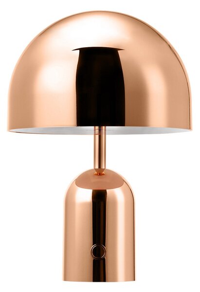 Vonkajšie Svietidlo Tom Dixon, BELL PORTABLE, stmievateľné, Meď, Obývacia izba, Plast, Dizajnový