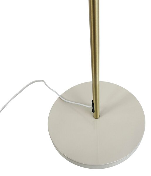 Stojacie Lampa Dyberg Larsen, Ocean, Béžová, Obývacia izba, Kov, Škandinávsky