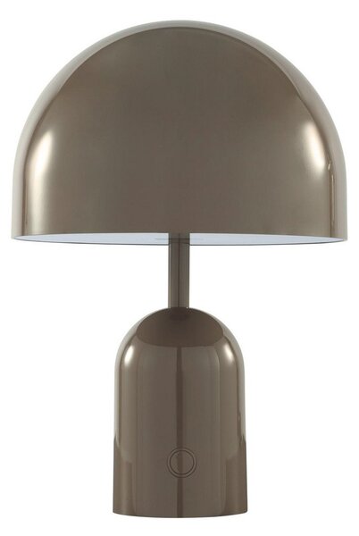 Vonkajšie Svietidlo Tom Dixon, BELL PORTABLE, stmievateľné, Sivá, Obývacia izba, Plast, Dizajnový