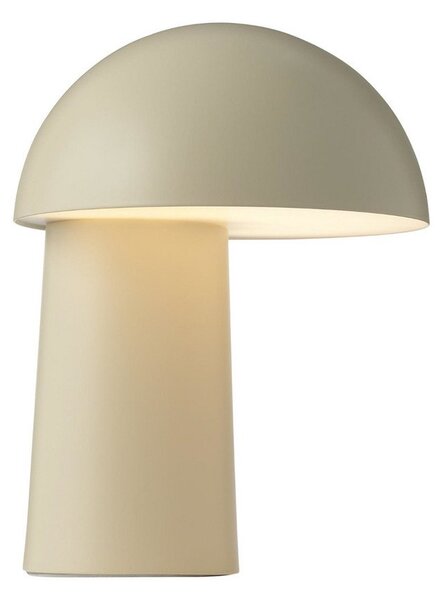 Stolové Lampa DFTP by Nordlux, Faye Portable, stmievateľné, Béžová, Obývacia izba, Kov, Škandinávsky