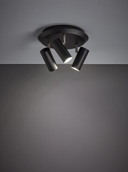 Stropné Lampa Markslöjd, Čierna, Obývacia izba, Kov