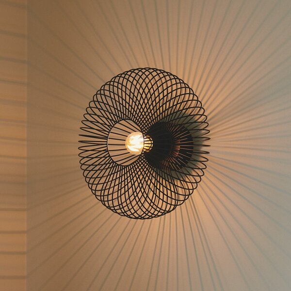 Stropné Lampa Nordlux, Beroni, stmievateľné, Čierna, Obývacia izba, Kov