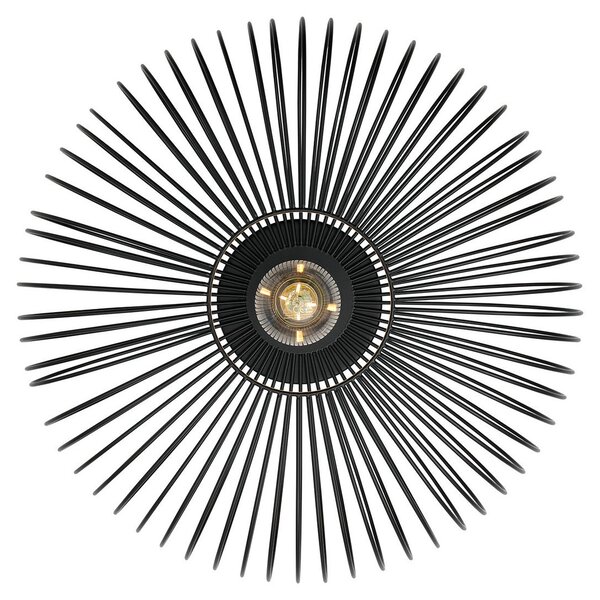 Stropné Lampa Nordlux, Beroni, stmievateľné, Čierna, Obývacia izba, Kov
