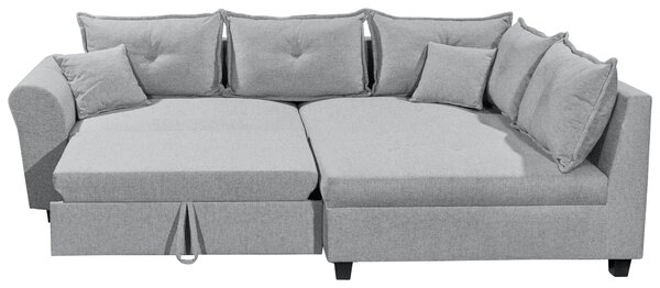 ROHOVÁ SEDAČKA, textil, sivá Livetastic - Sedačky, Online Only