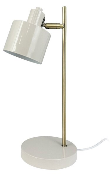 Stolové Lampa Dyberg Larsen, Ocean, Béžová, Obývacia izba, Kov, Dizajnový