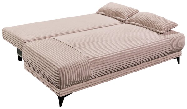 ROZKLADACIA POHOVKA, textil, ružová MID.YOU - Sedačky, Online Only