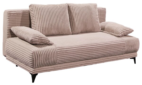 ROZKLADACIA POHOVKA, textil, ružová MID.YOU - Sedačky, Online Only