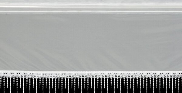 Dekorstudio Hotová záclona MANUELA s riasiacou páskou 150x40cm - biela