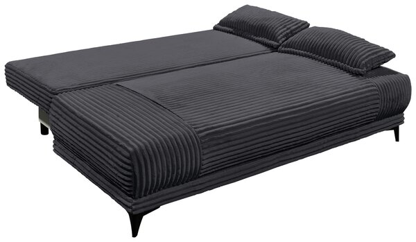 ROZKLADACIA POHOVKA, textil, čierna MID.YOU - Sedačky, Online Only