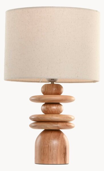 Stolová lampa z kaučukového dreva Hevea