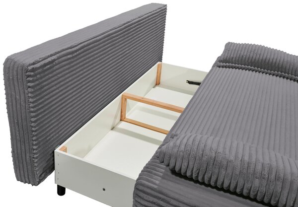 ROZKLADACIA POHOVKA, textil, antracitová MID.YOU - Sedačky, Online Only