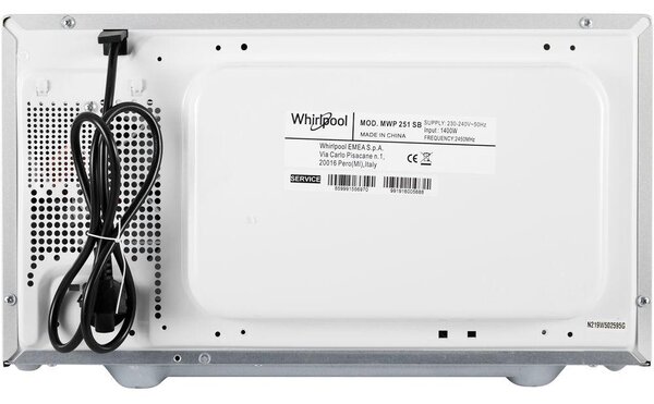 Whirlpool MWP 251 SB - Mikrovlnná rúra voľne stojaca