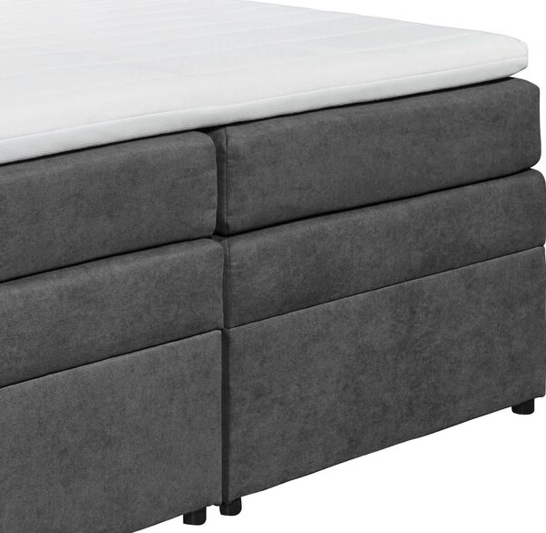 BOXSPRINGOVÁ POSTEĽ, 180/200 cm, bahenná hnedá MID.YOU - Online Only spálne, Online Only