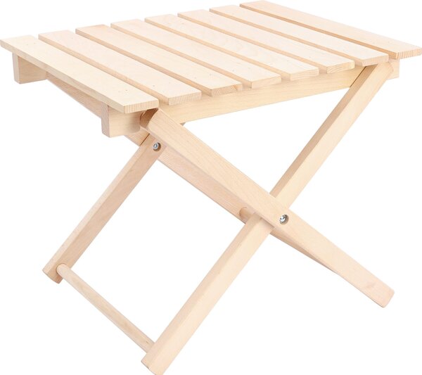 Spec-wood - Bočný stolík z dreva - DENDRO - Sklopný stolík (malý) - Sklopný stojací stolík 50x42x42 cm - Grilovací stôl (vonkajší) - Mini stolík - Záhradný stolík - Balkónový stolík