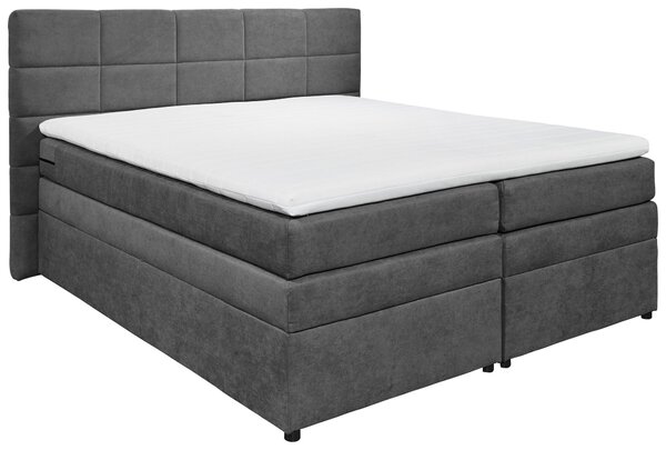 BOXSPRINGOVÁ POSTEĽ, 180/200 cm, bahenná hnedá MID.YOU - Online Only spálne, Online Only
