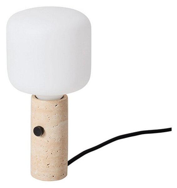 Stolové Lampa Made By Hand, Béžová, Jedáleň, Mramor