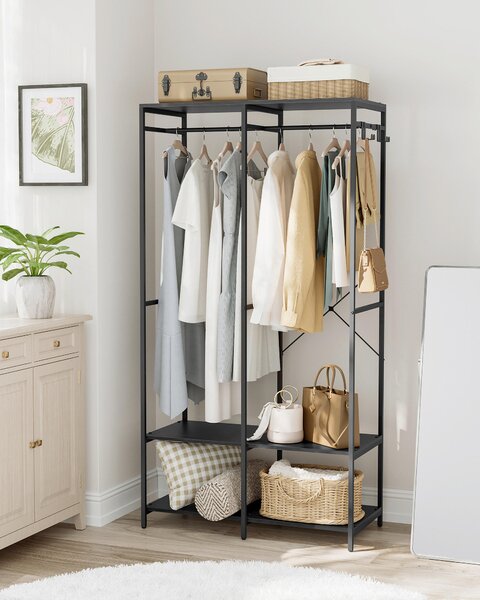 OTVORENÁ ŠATNÍKOVÁ SKRIŇA, 94,5/180/40 cm - Skrine, Online Only