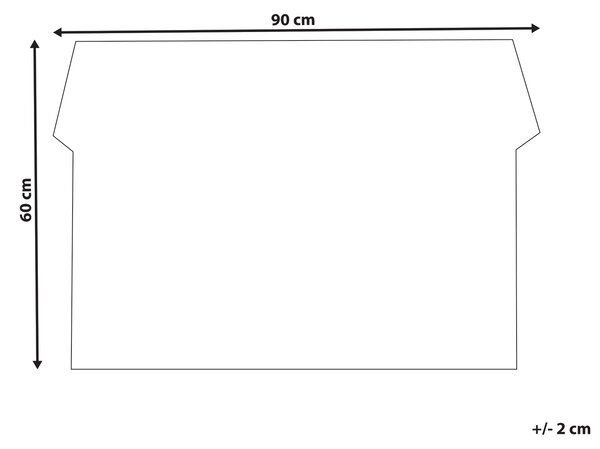 Rohožka viacfarebná kokosové vlákno protišmyková spodná strana 60 x 90 cm motív cukrárne moderný štýl