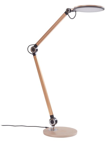 Stolové Lampa Lindby, Nyxaris, stmievateľné, Zlatá / Mosadz, Pracovňa, Plast, Moderný
