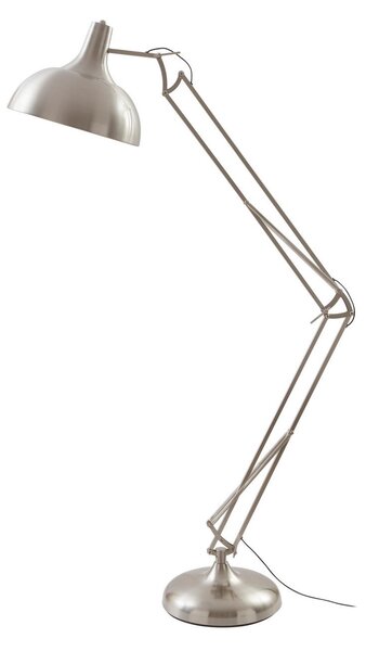 Stojacie Lampa Lindby, Leia, Metalická, Pracovňa, Kov, Moderný