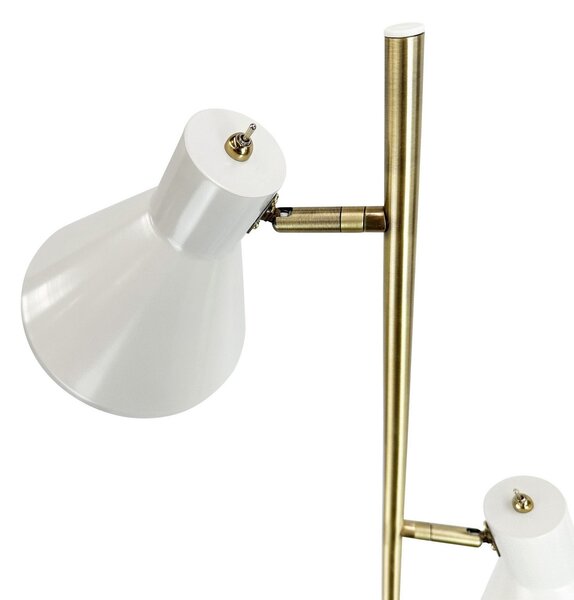 Stojacie Lampa Dyberg Larsen, Sleep, Biela, Obývacia izba, Kov, Dizajnový