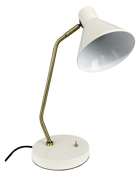 Stolové Lampa Dyberg Larsen, Sleep, Biela, Obývacia izba, Kov, Dizajnový