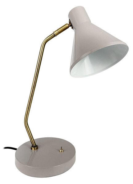 Stolové Lampa Dyberg Larsen, Sleep, Sivá, Obývacia izba, Kov, Dizajnový