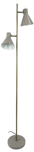 Stojacie Lampa Dyberg Larsen, Sleep, Sivá, Obývacia izba, Kov, Dizajnový