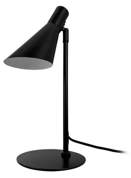Stolové Lampa Dyberg Larsen, DL12, Čierna, Obývacia izba, Kov, Dizajnový