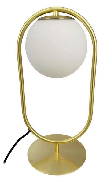 Stolové Lampa Dyberg Larsen, Reims, Zlatá / Mosadz, Obývacia izba, Mosadz, Škandinávsky