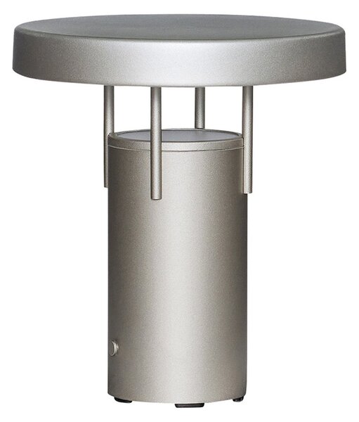 Stolové Lampa Hübsch, Béžová, Obývacia izba, Hliník