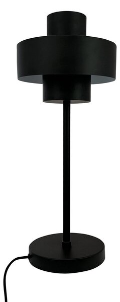 Stolové Lampa Dyberg Larsen, Stoke, Čierna, Obývacia izba, Kov, Dizajnový
