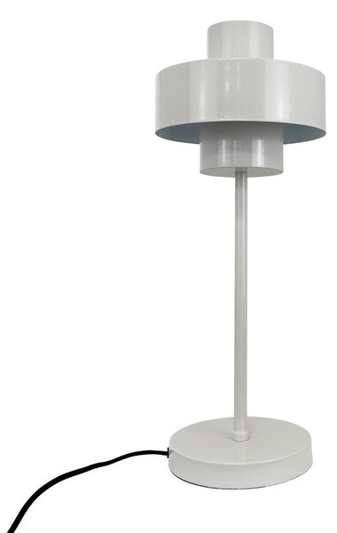 Stolové Lampa Dyberg Larsen, Stoke, Biela, Obývacia izba, Kov, Dizajnový