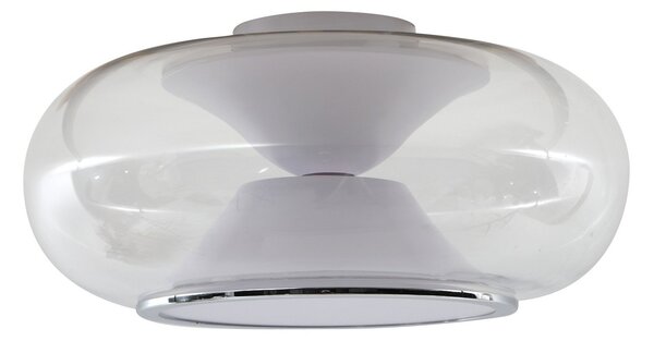 Stropné Lampa Lucande, Orasa, Transparentná, Chodba, Sklo, Moderný