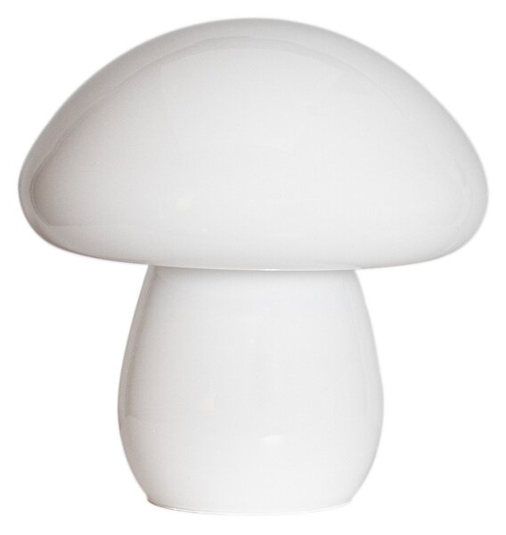 Stolové Lampa By Rydéns, Mira Mushroom, Biela, Obývacia izba, Sklo