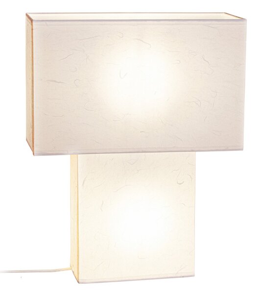Stolové Lampa By Rydéns, iSquare, Biela, Obývacia izba, Papier / Kartón