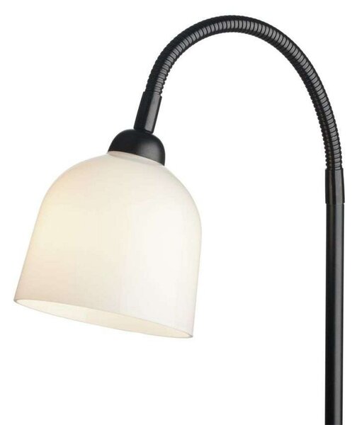 Stojacie Lampa Halo Design, Čierna, Obývacia izba, Kov