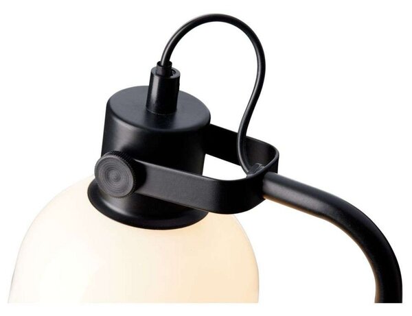 Stolové Lampa Halo Design, Čierna, Obývacia izba, Kov